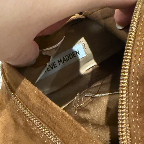 Steve Madden 2.75” Shaya Cognac Over the Knee Boots - Picture 7 of 8